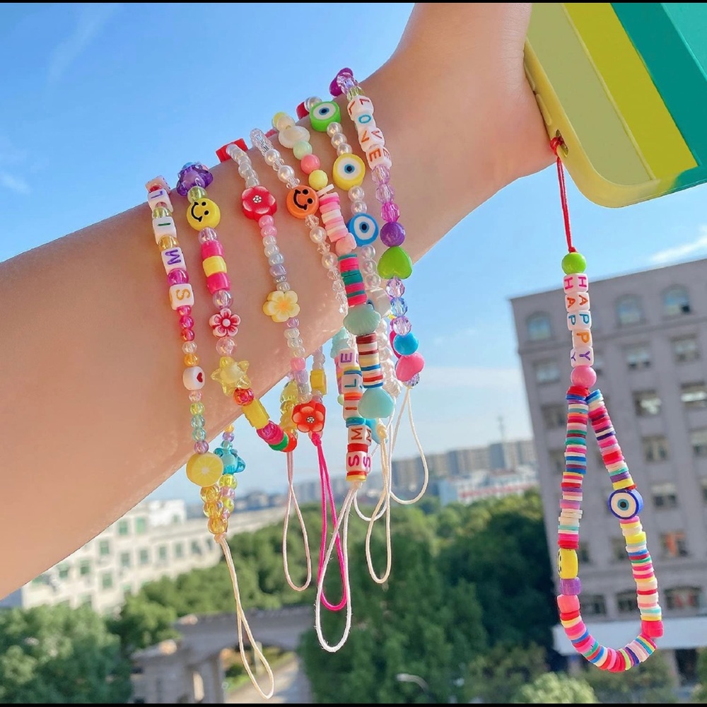 Handmade + personalized phone charms!